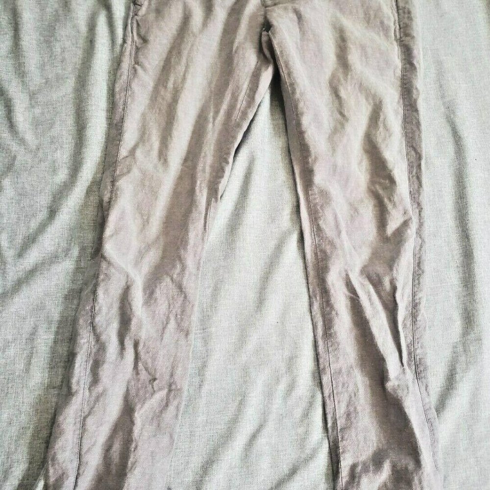 Benson NYC Men Pants Straight Leg Linen Size 34
